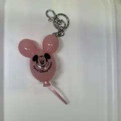 ディズニー　キーホルダー　ピンク