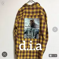 未使用　d.i.a. ダイヤ　ビッグシャツ　チェック　平成ギャル　完売　M