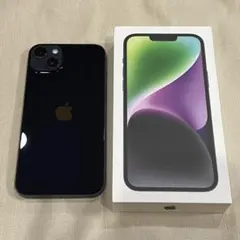 【美品】Apple iPhone 14 plus ミッドナイト256GB