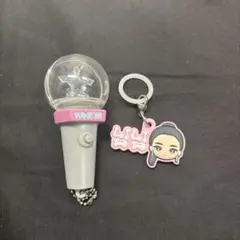 aespa ペンライト キーホルダー 2点セット