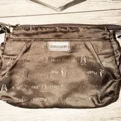 ハッシュパピー ショルダーバッグ 総柄 ナイロン カーキ HushPuppiesのサムネイル