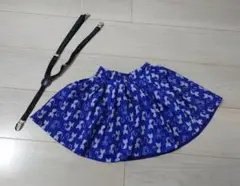 ねこスカート　サスペンダー　セット