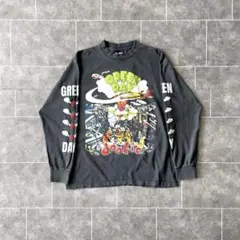 GREEN DAY dookie 強フェード 長袖 Tシャツ 黒 ロンTEE Lのサムネイル