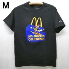 チャンピオン マクドナルド ロサンゼルス ドナルドサーフィン 半袖Tシャツ M