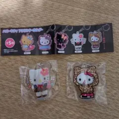 ハローキティ アクリルキーホルダー2個セット