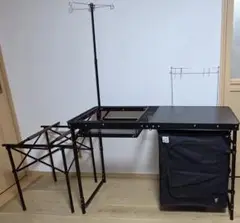 8tail アウトドア キッチンテーブル (DODクッキングキングと似た商品) 8tail アウトドア キッチンテーブル (DODクッキングキングと似た
