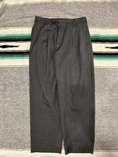 40s50s US製 リネン ギャバ スラックス ネップ ドレープ 襤褸 雰囲気