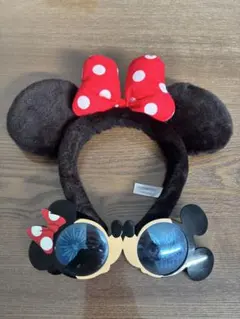 ミッキー ミニー サングラス　ミニーカチューシャ　セット
