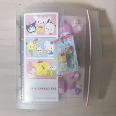 サンリオシール帳(シール付)、キティアクセサリーセット