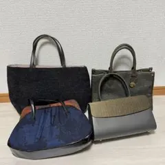 着物和装に最適！ハンドバッグ４点セット！