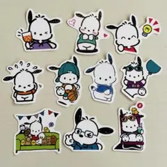 ポチャッコ　ステッカー　シール　10枚　かわいい　防水タイプ　②