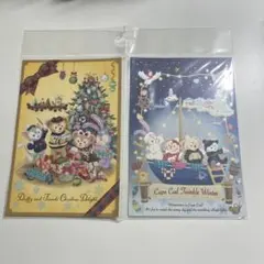 ダッフィーのトゥインクルウィンター　2018　ポストカード　東京ディズニーシー