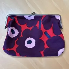 marimekko マリメッコ　ウニッコがま口ポーチ