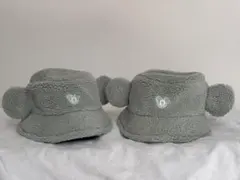 ディズニー　セット　ボア バケハ ミッキー　ランド　シー　お揃い　Disney