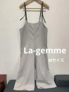 La-gemme ラジエム　サロペット　キャミ　パンツ　グレー Mのサムネイル