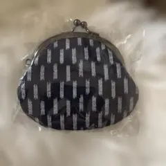 久留米絣 がま口 財布新品未使用タグ付き