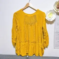 ADIVA チュニック　イエロー　Mサイズ