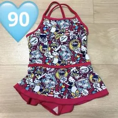 サンリオ　ハローキティベビー水着 女の子 90cm ワンピース