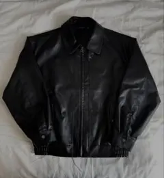 CPCM フェイクレザー ブルゾン ブラック 黒