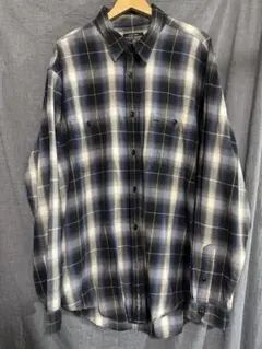 90s 00s Polo Jeans オンブレチェックシャツ XLのサムネイル