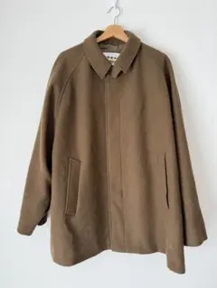 ＜CITEN＞ヒュージ バルカラー ハーフコート コート モカ