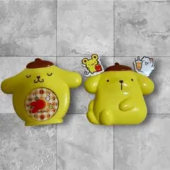 ポムポムプリン ハッピーセット マクドナルド 時計 小物入れ 2個セット