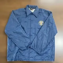 Pla-JacコーチジャケットL 紺 ネイビー 80s USA製 ヴィンテージ