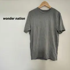 wonder nation グレー Tシャツ XL/XG