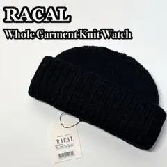 【新品未使用】RACAL Whole Garment Knit Watch 黒のサムネイル