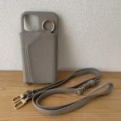 【数回使用】iPhone12ケース ショルダー付き