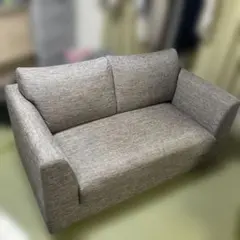 2人がけコンパクトソファ／直接引き取り（ほぼ未使用） - メルカリ
