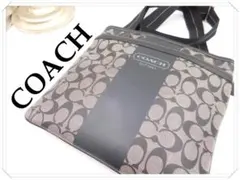 ☆送料無料　✨COACH コーチ　シグネグチャー ショルダーバッグ