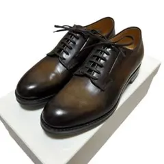 極美品 F.LLI Giacometti 革靴 プレーントゥ ダービーシューズのサムネイル