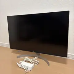 難あり 6851時間 LG 31.5 32 インチ 4K 32UN500-Wのサムネイル