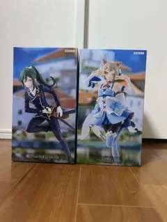 リゼロ　gigo限定　王選候補者と騎士　クルシュ　フェリス　フィギュア