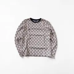 BURBERRY ノバチェック ロゴ　 スウェット トレーナー y2k