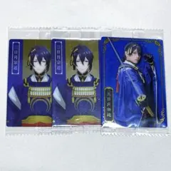 刀剣乱舞 三日月宗近 ウエハースカード3枚セット