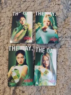 新品　ボディメンテ トレカ 4枚セットHANA