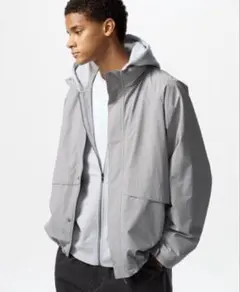 UNIQLOユニクロ ウィンドプルーフスタンドブルゾン Mサイズ