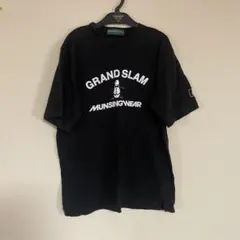 GRANDSLAM Munsingwear オールド テニス 定番ロゴTシャツ