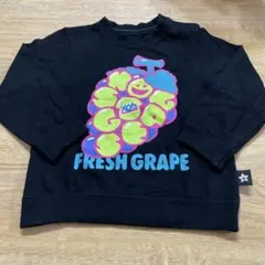 X-girl Stages 長袖カットソー FRESH GRAPE