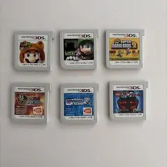 ニンテンドー3DSソフト6本セット パッケージ付き　ばら売り可