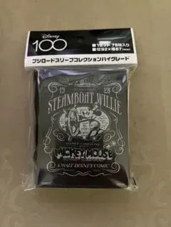 ディズニー100 蒸気船ウィリー ブシロードスリーブコレクションハイグレード