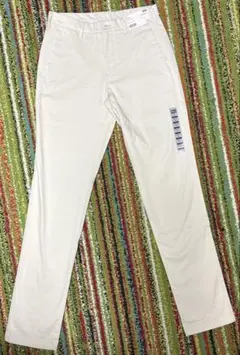 ユニクロ　スリムフィットチノパン　ホワイト ウエスト73