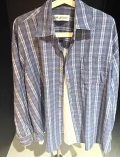 OUR LEGACY チェック柄シャツ 46 即日発送