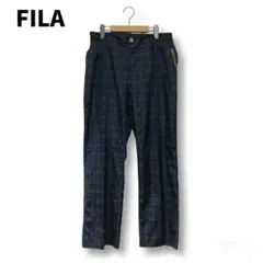 FILA フィラ チェック柄 ロングパンツ メンズ M〜L相当のサムネイル