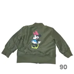 【Disney ミニーちゃんジャケット90cm】