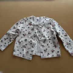 Petit Bateau 花柄カーディガン
