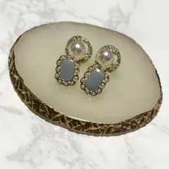 パールピアス エレガント 2点セット