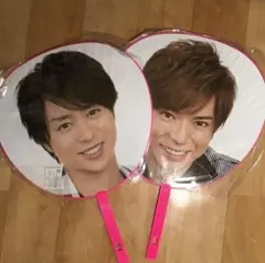 嵐 popcorn ジャンボうちわ 2点セット